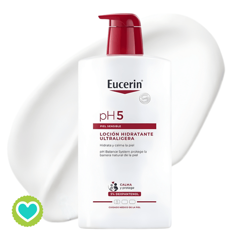 Image of Eucerin PH5 Loción Hidratación Corporal Piel Sensible 1L