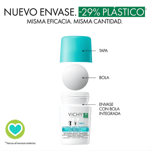 Image of Vichy Desodorante Anti-transpirable Anti-manchas 48H 50ml