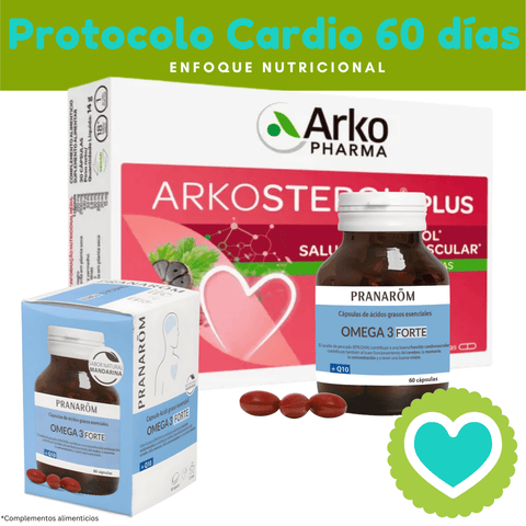 Image of Protocolo Cardio 60 días con Arkosterol y Omega 3 – Enfoque nutricional cardiovascular