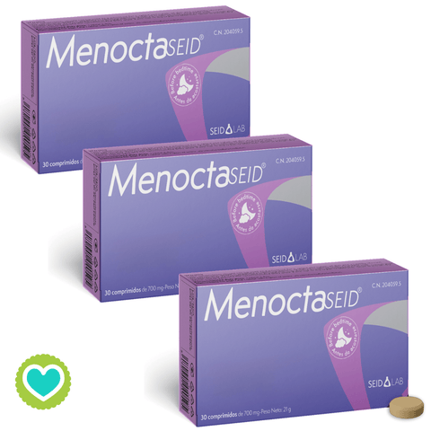Image of Menocta Seid 90 cápsulas mujer – complemento alimenticio descanso y bienestar femenino