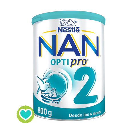 Image of Nestle Nan 2 Optipro Leche Continuación 800gr