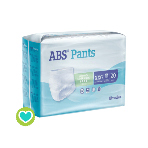 Image of ABS Pants Super Noche Braga Pañal (> 1200 ml) Talla P a XXG (60 o 80 unidades)