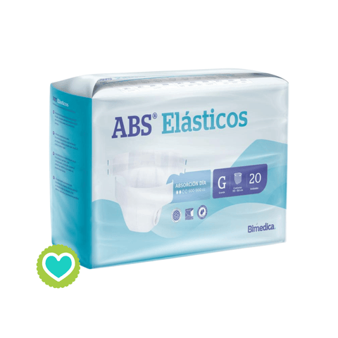 Image of ABS Elásticos Día Pañal (600-900 ml) Talla XP a G (60 o 80 unidades)