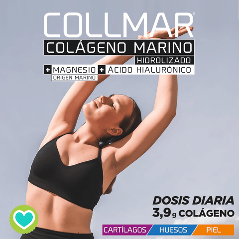 Image of Collmar Colágeno Marino + Magnesio + Ac. Hialurónico 180 comprimidos