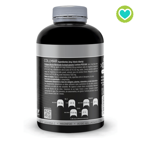 Image of Collmar Colágeno Marino + Magnesio + Ac. Hialurónico 180 comprimidos