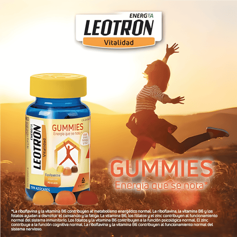 Image of LEOTRON GUMMIES 60 Caramelos de Goma Masticables