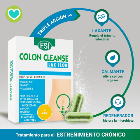 Image of Colon Cleanse Lax Flor Pack 4x30 cápsulas