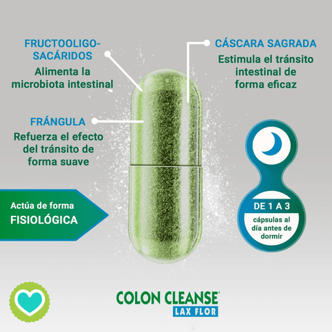 Image of Colon Cleanse Lax Flor Pack 4x30 cápsulas