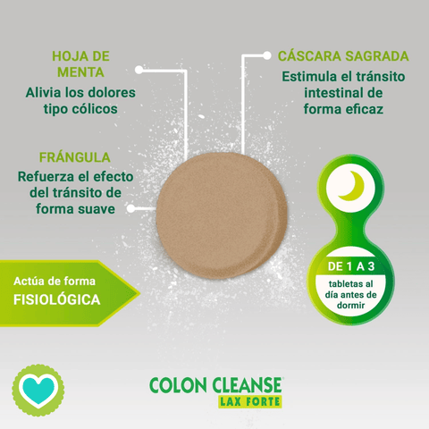 Image of Colon Cleanse Lax Forte 30 Tabletas