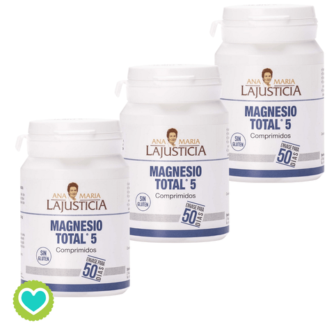 Image of Ana Maria Lajusticia Magnesio Total 5 Pack 3 x 100 Comprimidos