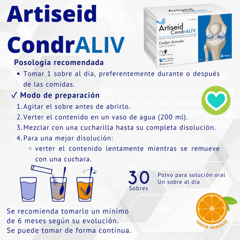 Image of Artiseid Condraliv 30 o 90 Sobres