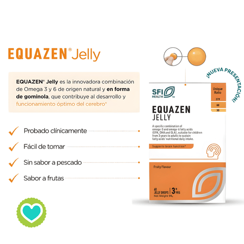 Image of Equazen Jelly +3 Años 60 Gotas Masticables