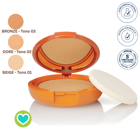 Image of Rilastil Sun System Maquillaje Compacto SPF50+ COLOR 10g