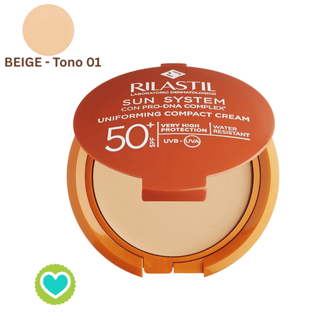Image of Rilastil Sun System Maquillaje Compacto SPF50+ COLOR 10g