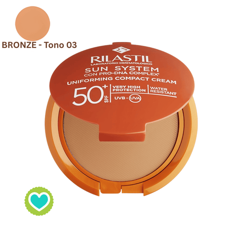 Image of Rilastil Sun System Maquillaje Compacto SPF50+ COLOR 10g