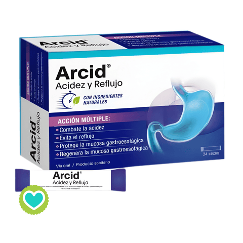 Image of Arcid Acidez y Reflujo 24 Sticks