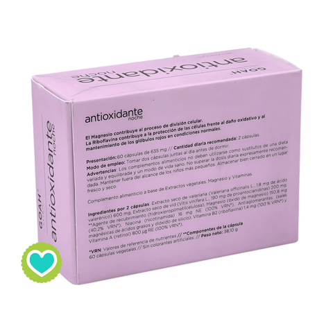 Image of Goah Clinic Antioxidante Noche 60 Cápsulas
