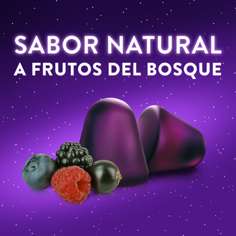 Image of Vicks ZzzQuil Natura Melatonina Frutos del Bosque 30 Unidades
