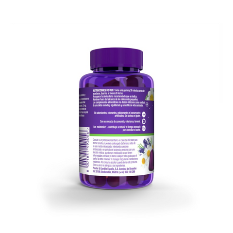 Image of Vicks ZzzQuil Natura Melatonina Frutos del Bosque 60 Unidades