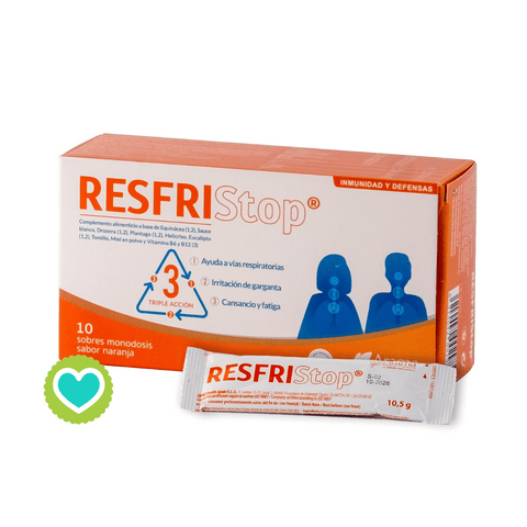 Image of ResfriStop Naranja 10 Sobres Monodosis