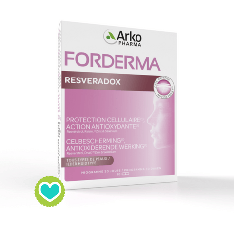 Image of Forderma Resveradox 30 Cápsulas Arkopharma