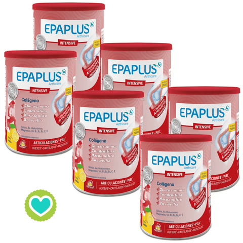 Image of Epaplus Colágeno Antiox Intensive Polvo Pack 6 x 284g Sabor Limón