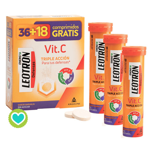 Image of Leotron VItamina C 36 +18 Comprimidos GRATIS