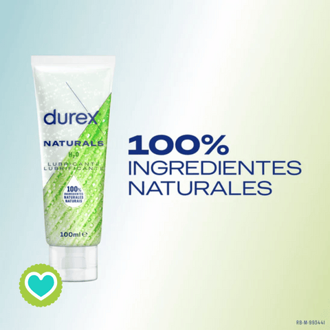 Image of Durex Lubricante Naturals Intimate Original H2O 100ml