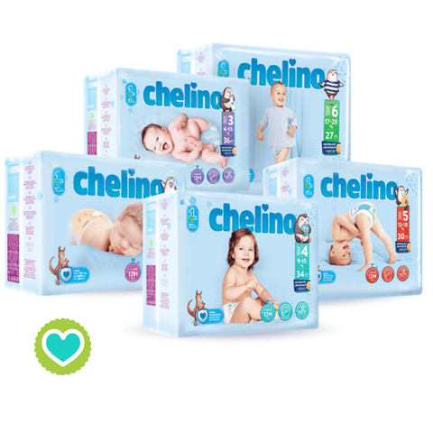 Image of Chelino Pañal Love T/4 9-15 kg 34 Unidades