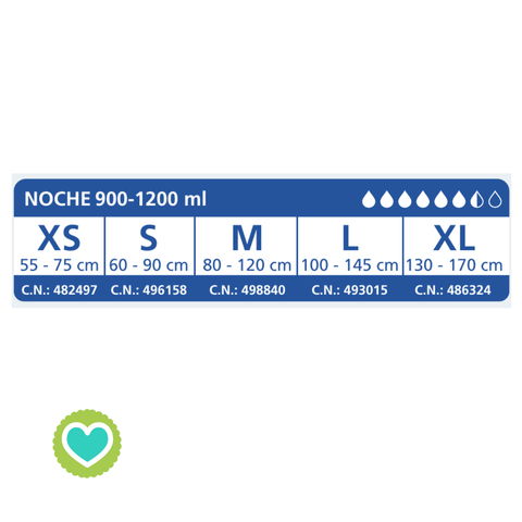 Image of Serenity Pants Noche Braga Pañal (900-1200ml) - Talla M a XL 80 unidades