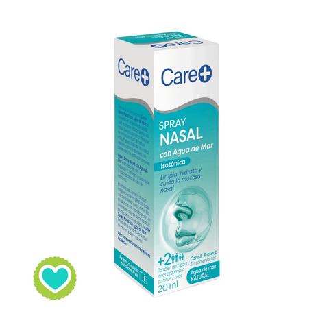 Image of Care+ Spray nasal con agua de mar 20ml