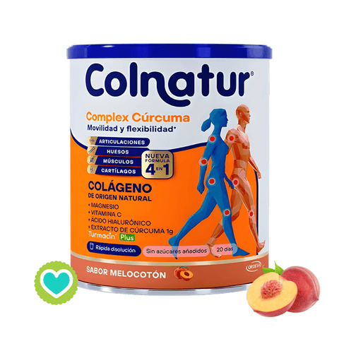 Image of Colnatur Complex Colágeno Cúrcuma 254gr - Sabor Melocotón