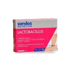 Sandoz Bienestar Lactobacillus 20 Cápsulas