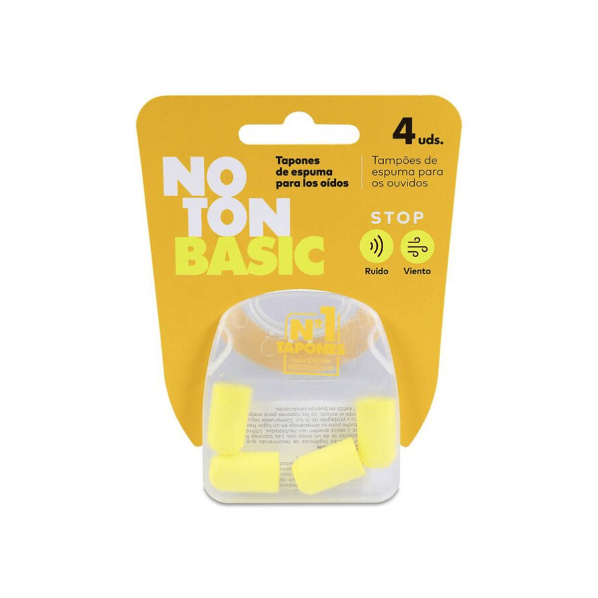 Tapones Oido Noton Espuma 2 Pares