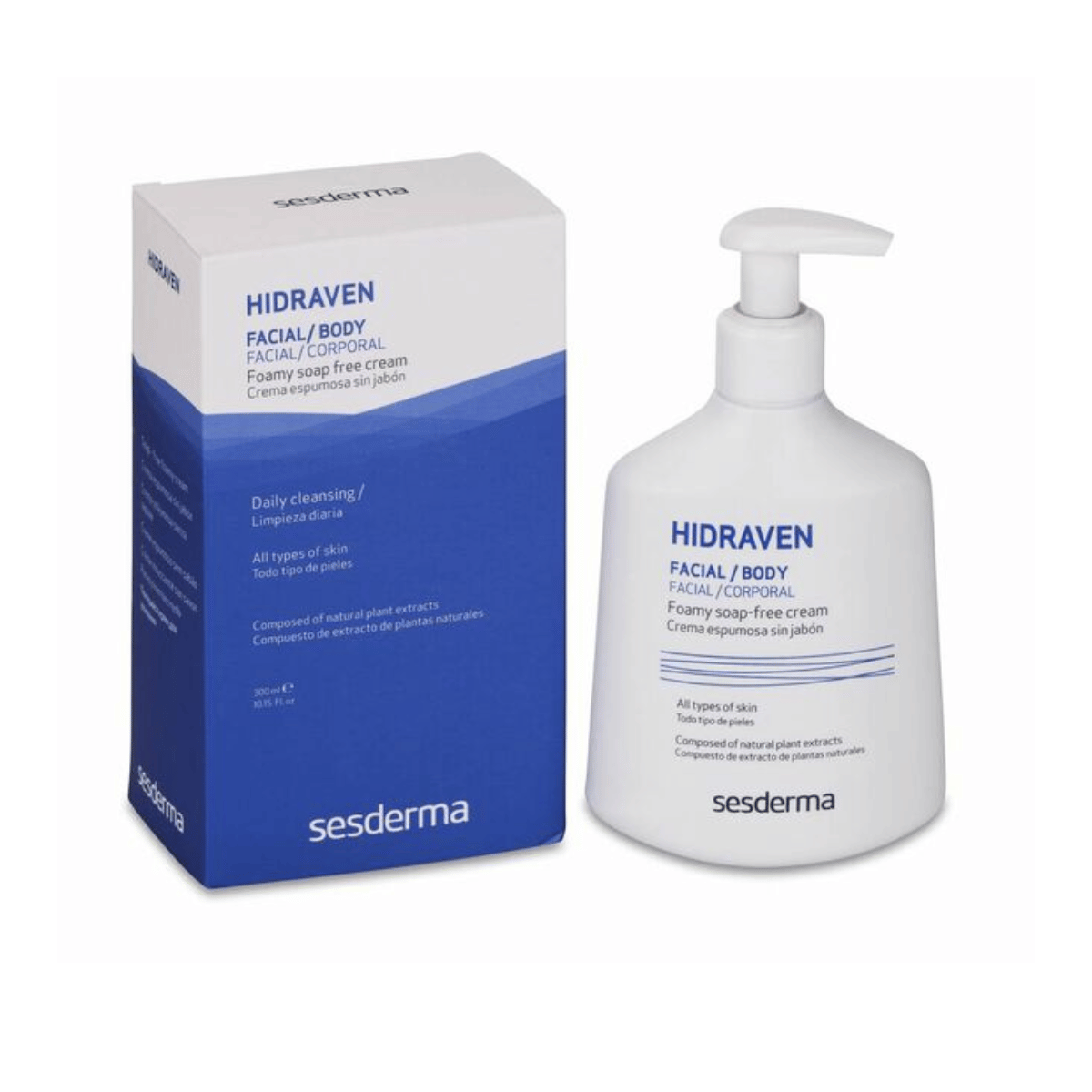 Sesderma Hidraven Crema Espumosa Sin Jabón 300 ml