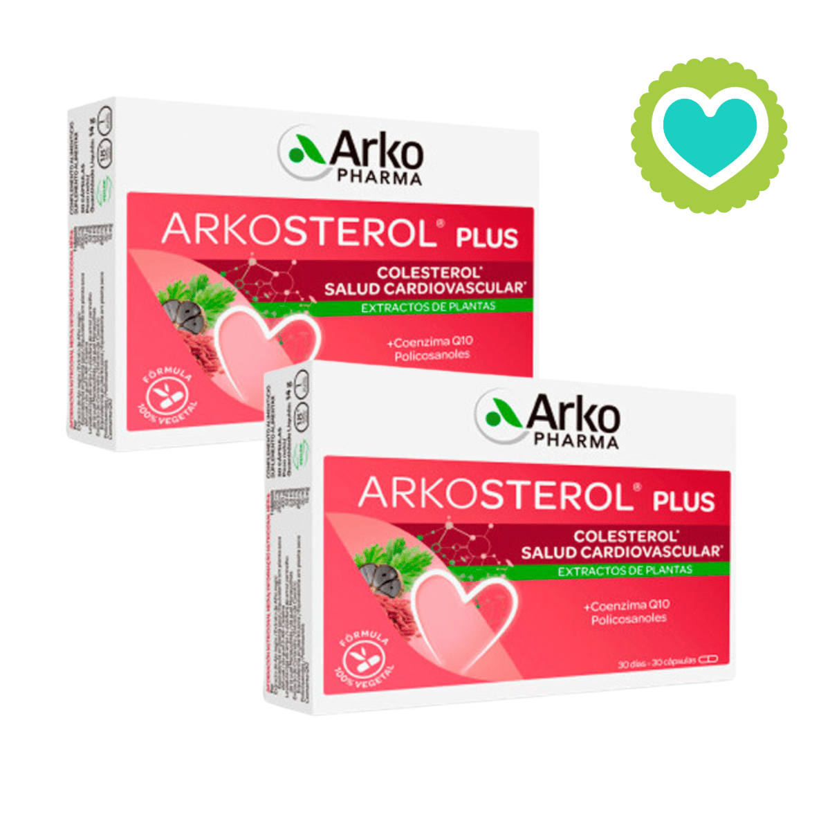 Arkosterol Plus Pack 2 x 30 Cápsulas
