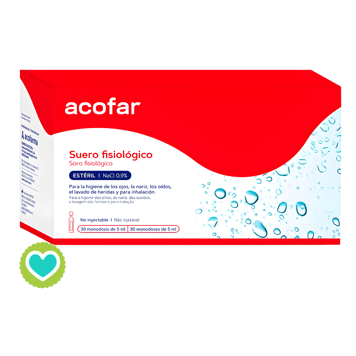 Acofar Suero Fisiológico Monodosis 30x5ml