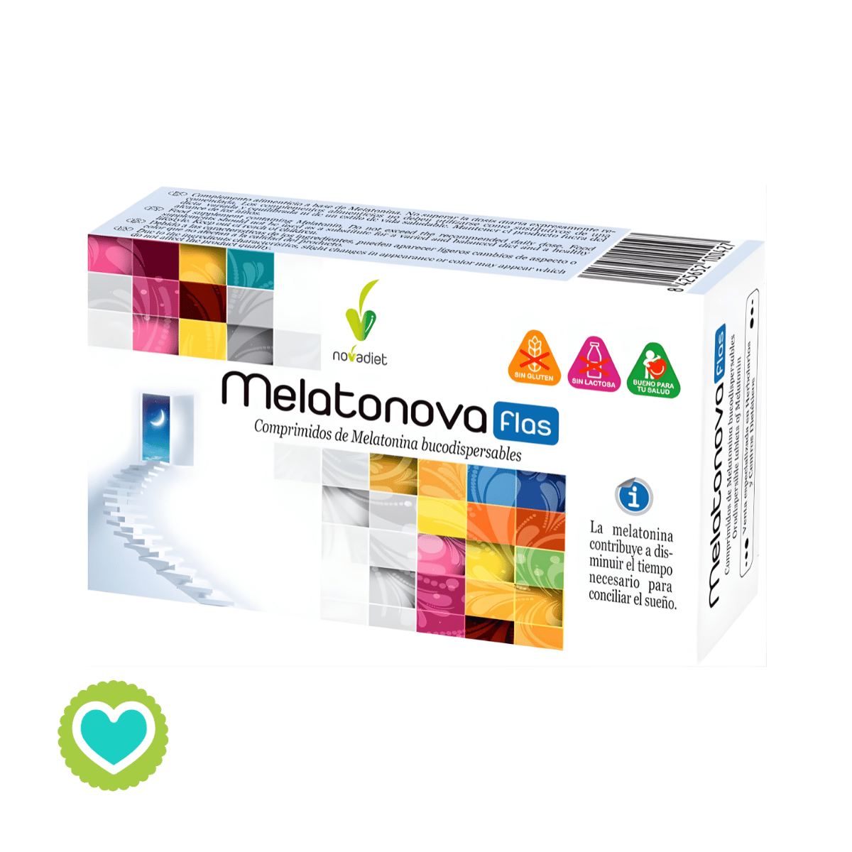 Novadiet Melatonova Flas 30 comprimidos