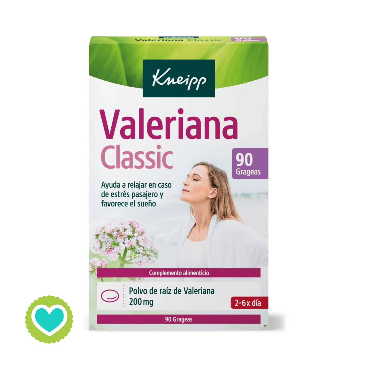Kneipp Valeriana Classic 90 grageas