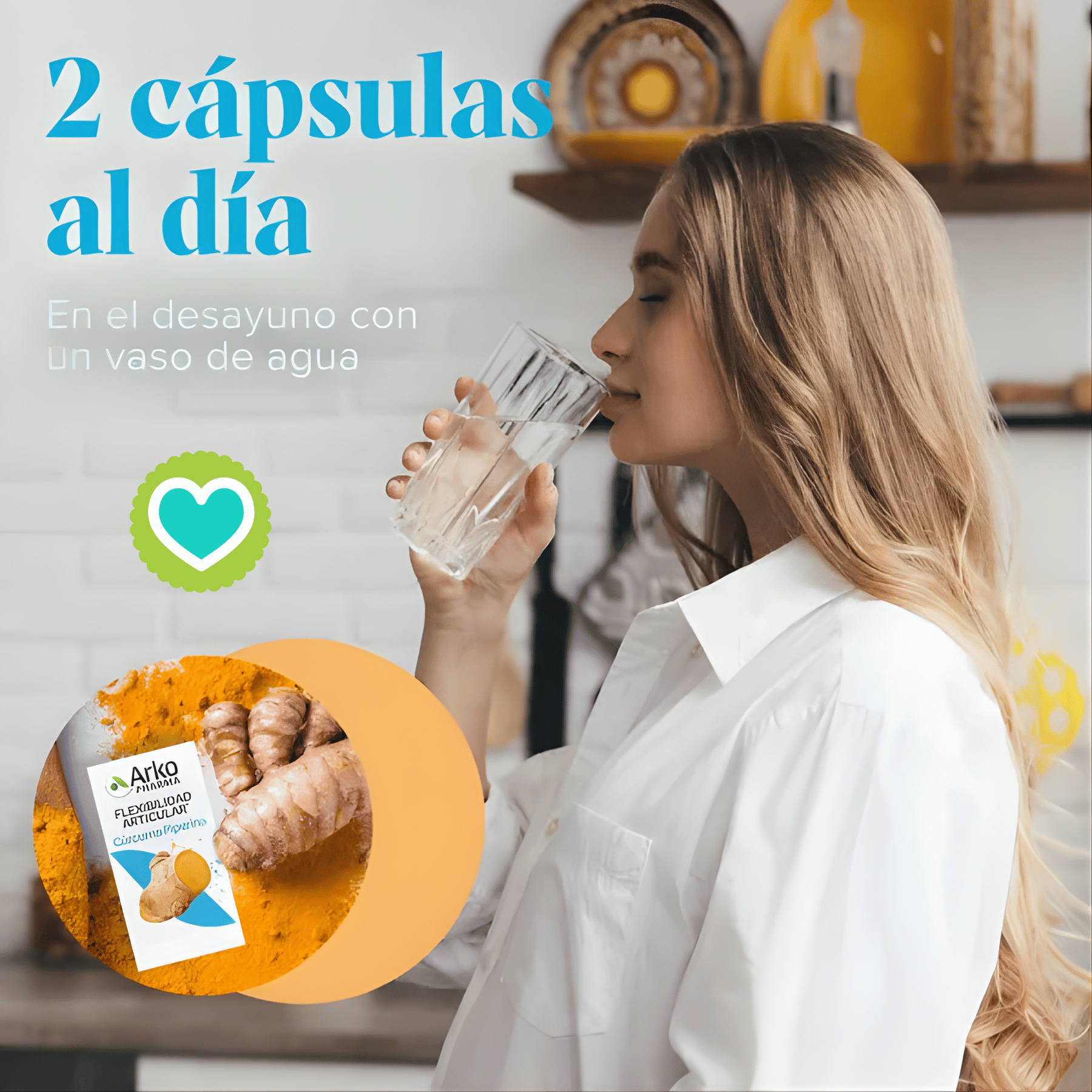 Arkocaps Cúrcuma Bio 40 Cápsulas