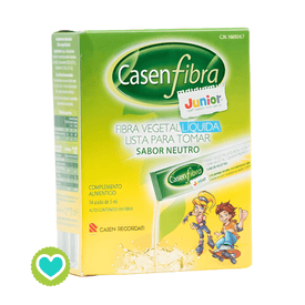 CasenFibra Junior Fibra Vegetal Líquida Sabor Neutro 14 sticks