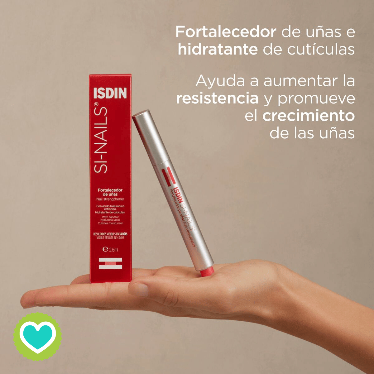 Isdin Si-Nails Fortalecedor De Uñas 2.5 ml