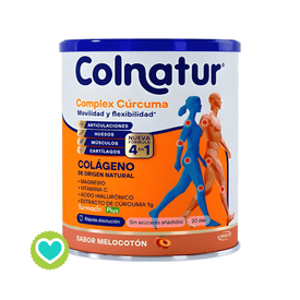 Colnatur Complex Colágeno Cúrcuma 250gr Sabor Melocotón