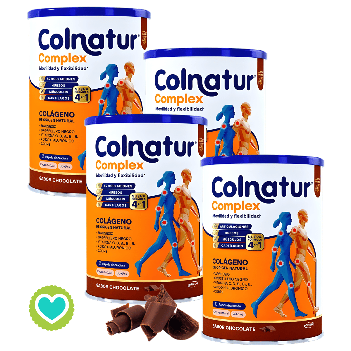 Colnatur Complex Colágeno  420gr – Sabor Chocolate