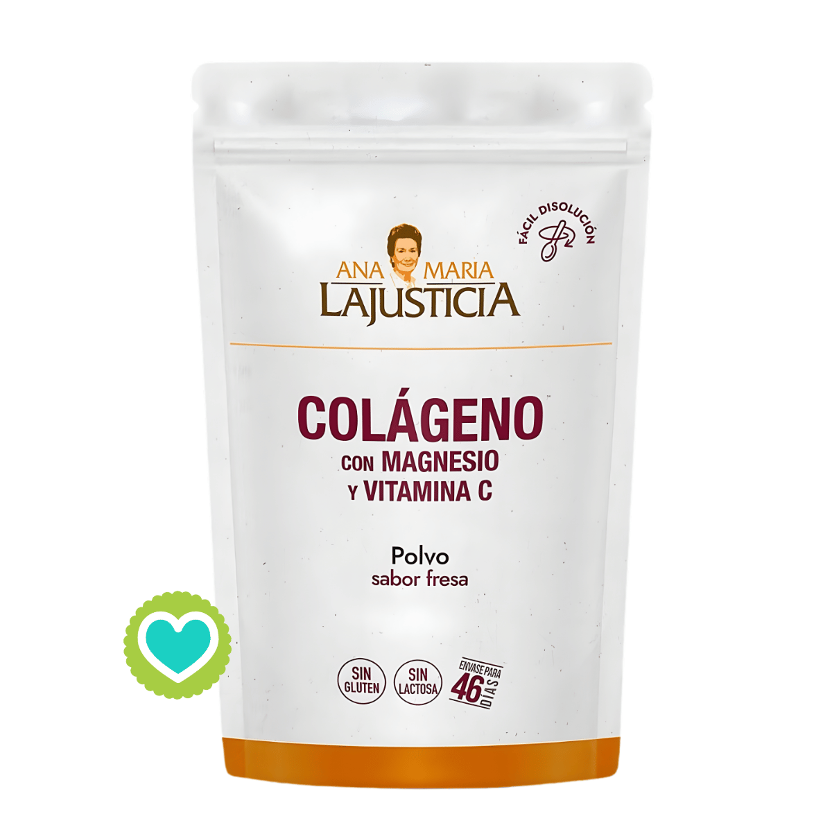 Ana María Lajusticia Colágeno + Magnesio + Vit. C Sabor Fresa 350g