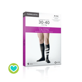 Farmalastic Calcetín Compresión Fuerte Negro Talla G