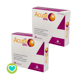Acutil EPA Pack 2 x 30 Cápsulas