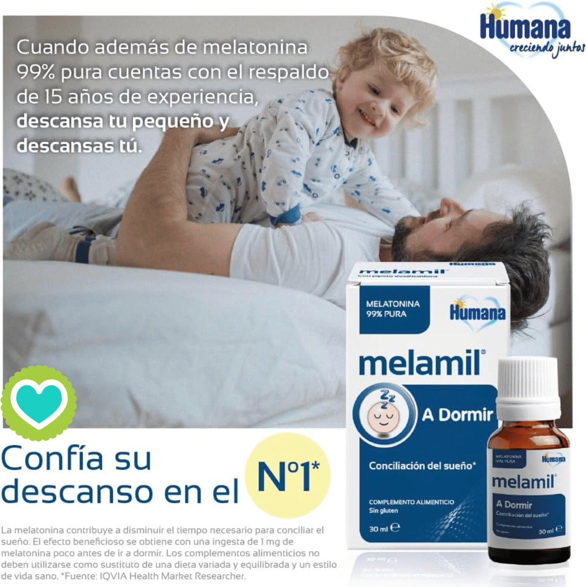 Humana Melamil Gotas 30ml