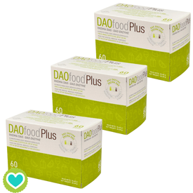 DAOfood Plus Pack 3 x 60 Cápsulas