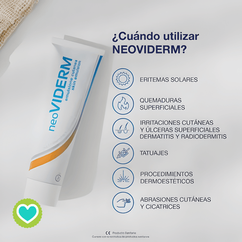 Image of Neoviderm Emulsión Calmante Quemaduras 100ml